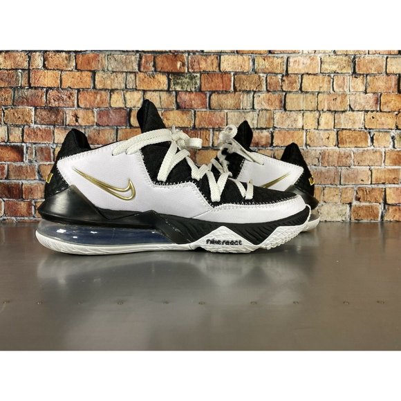 Nike LeBron 17 Low Metallic Gold Basketball Shoes Men's Size 6 Women's Size 7.5 - Picture 5 of 9